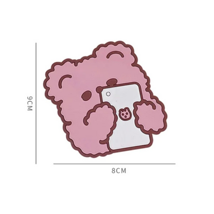 Cartoon 1 PC Silicone Dining Table Placemat Coaster