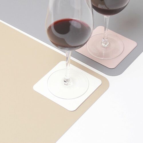 Square Two Tone Tea Coaster